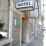 Entrance Hotel Italia Trieste